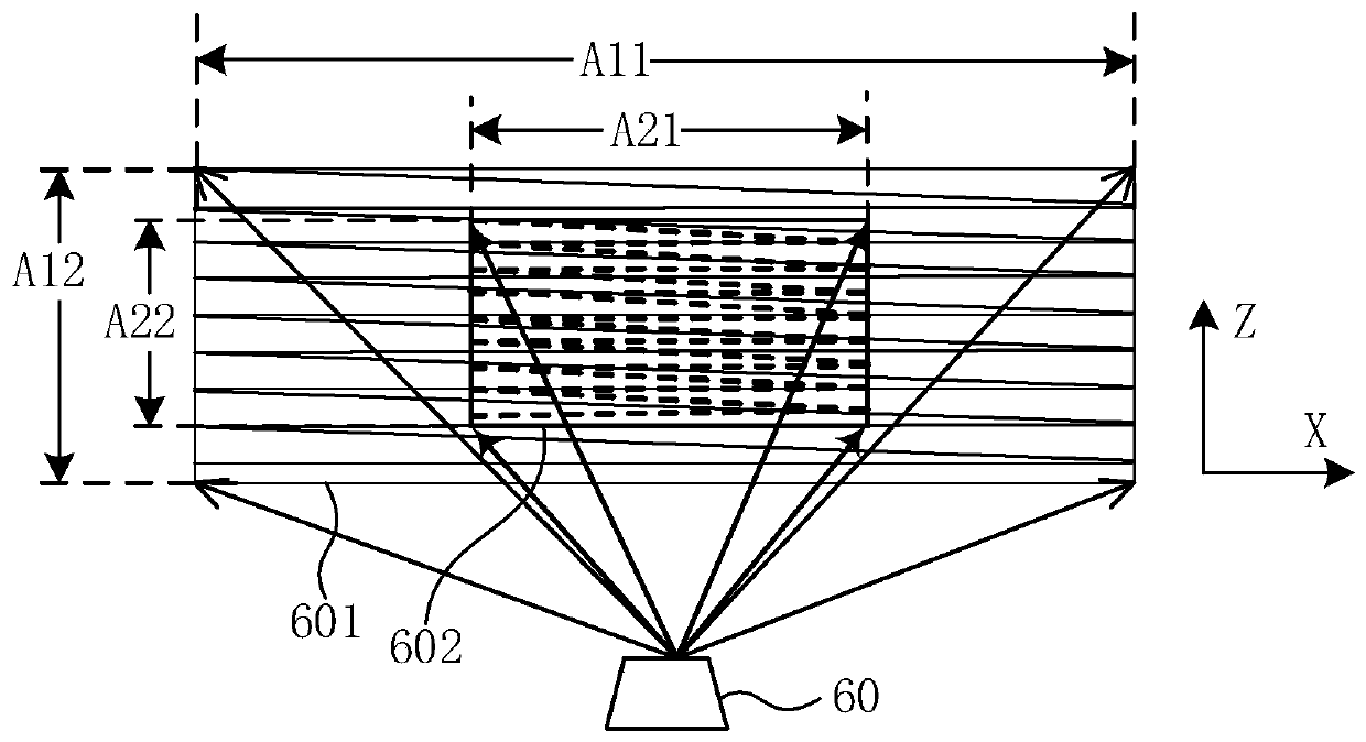 Laser radar scanning method and laser radar