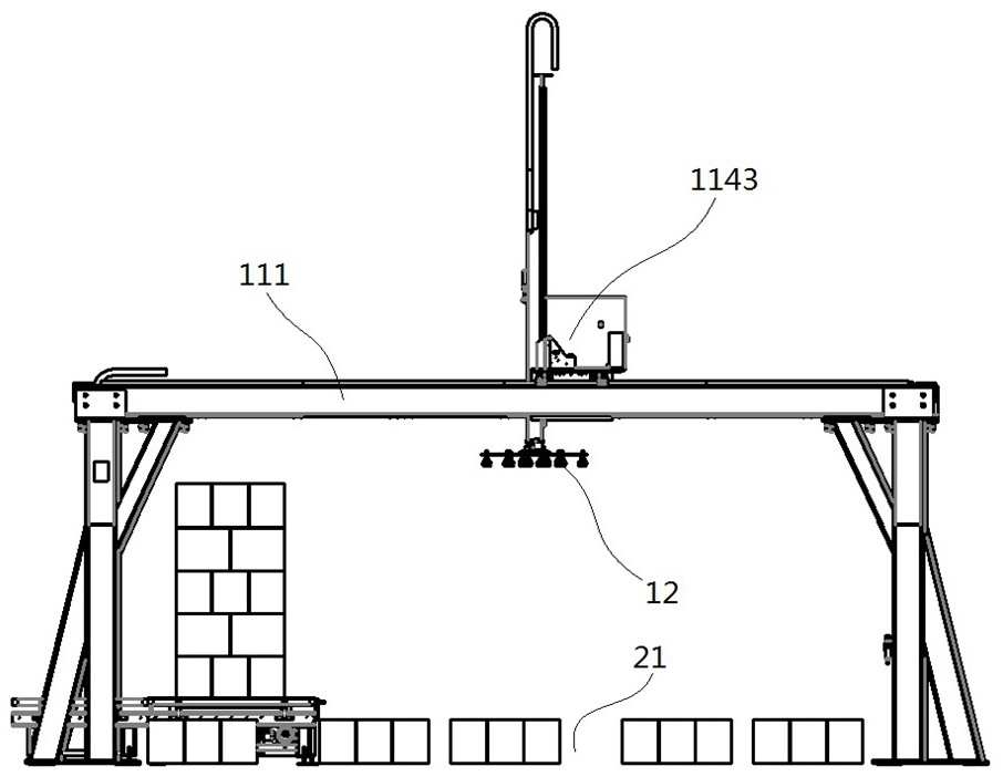 Novel stacking device and stacking method