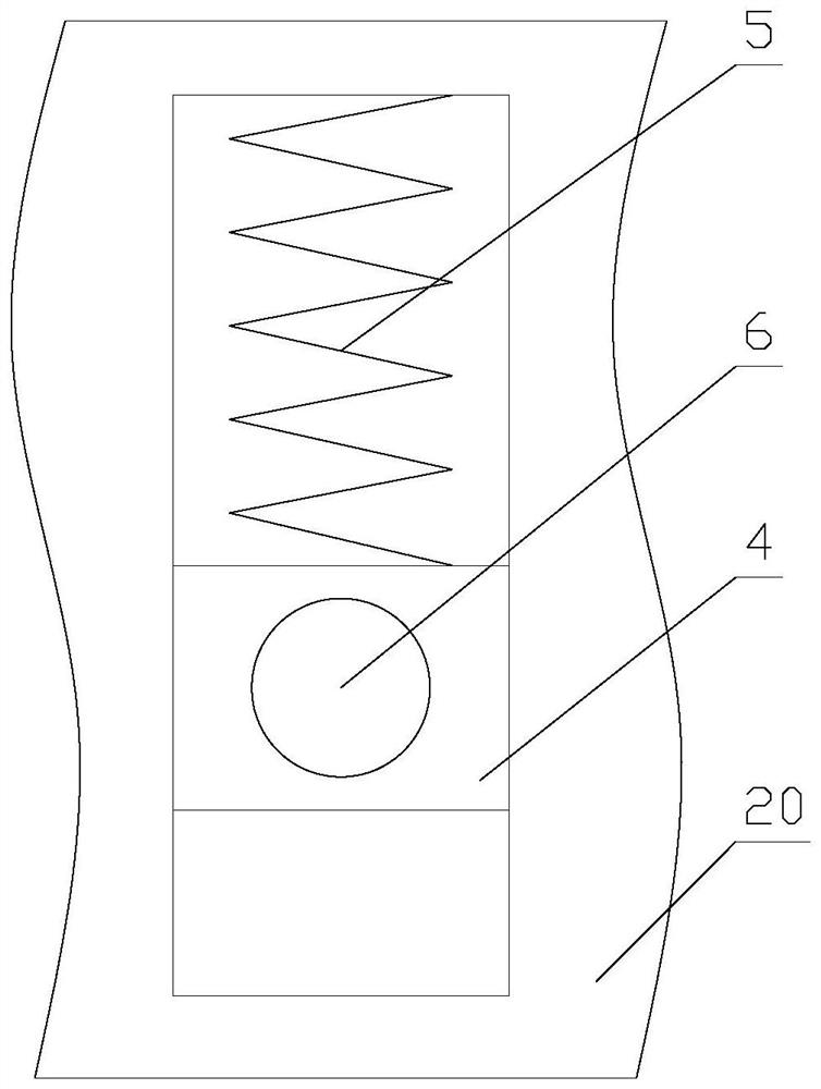 Decorative bent plate grinding device with good effect