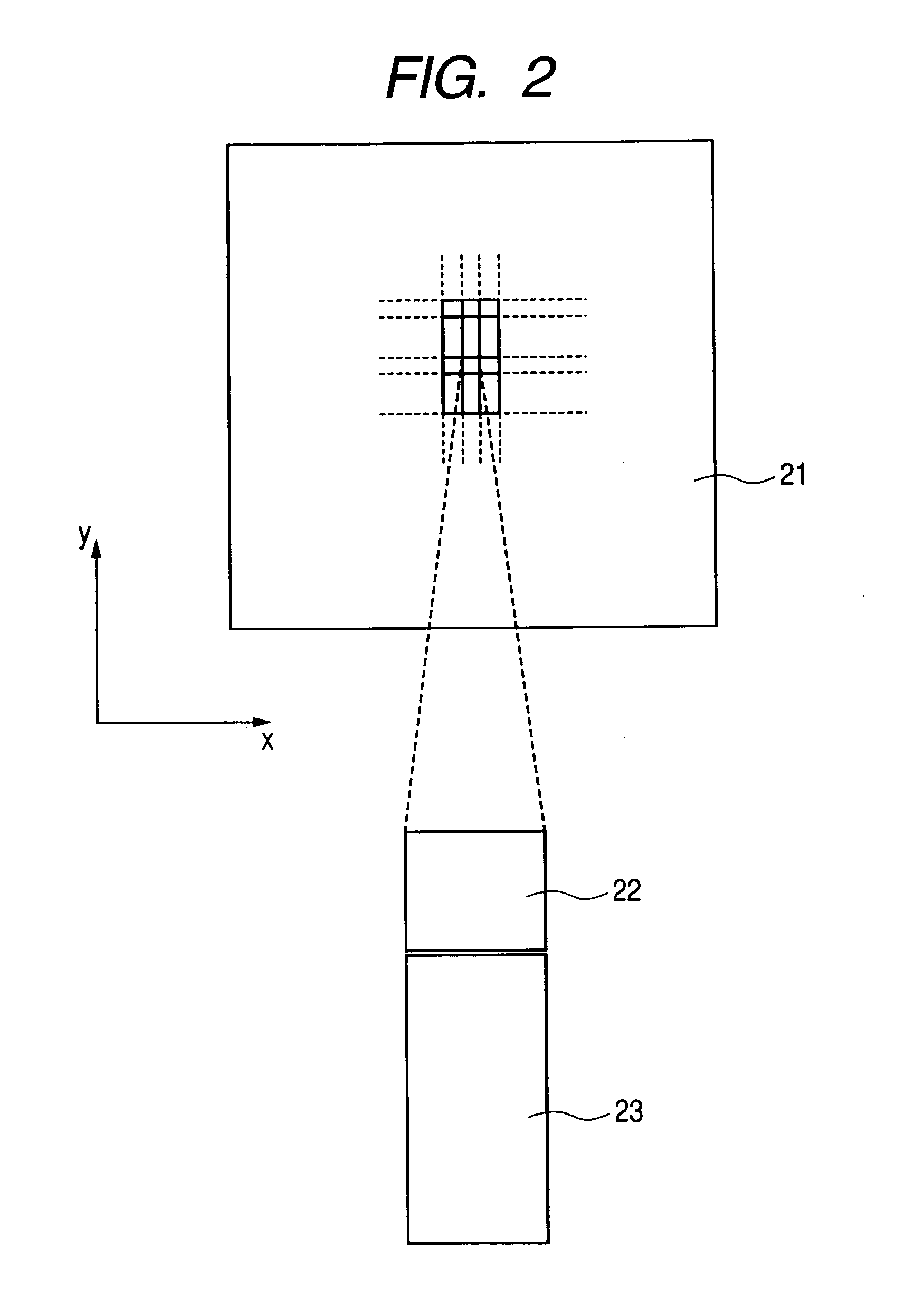 Image displaying device