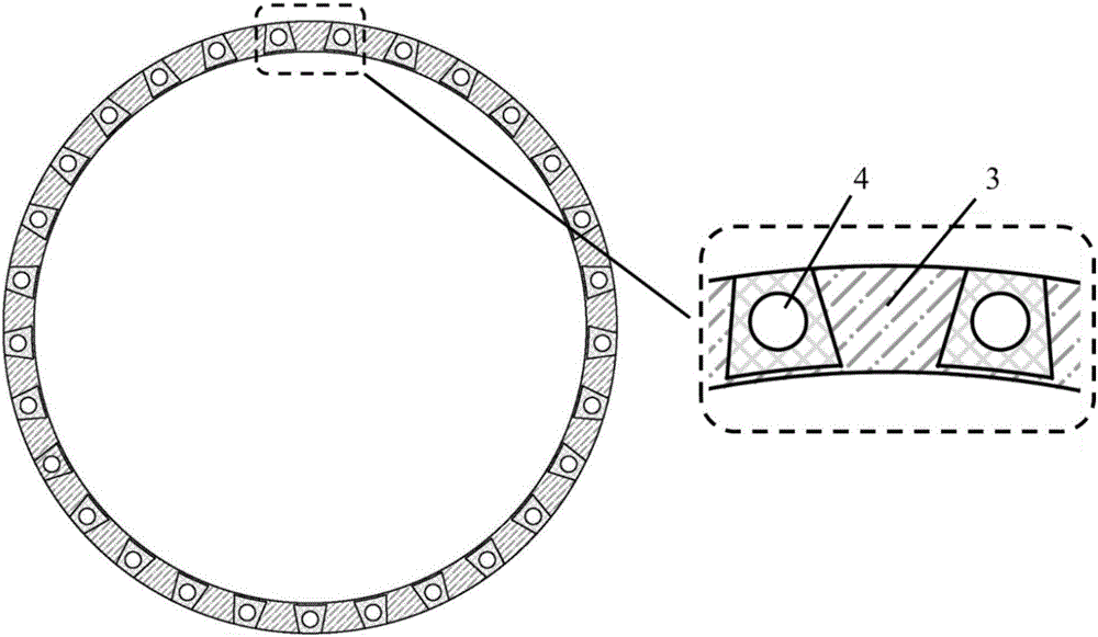 High torque density magnetic field modulation type magnetic gear