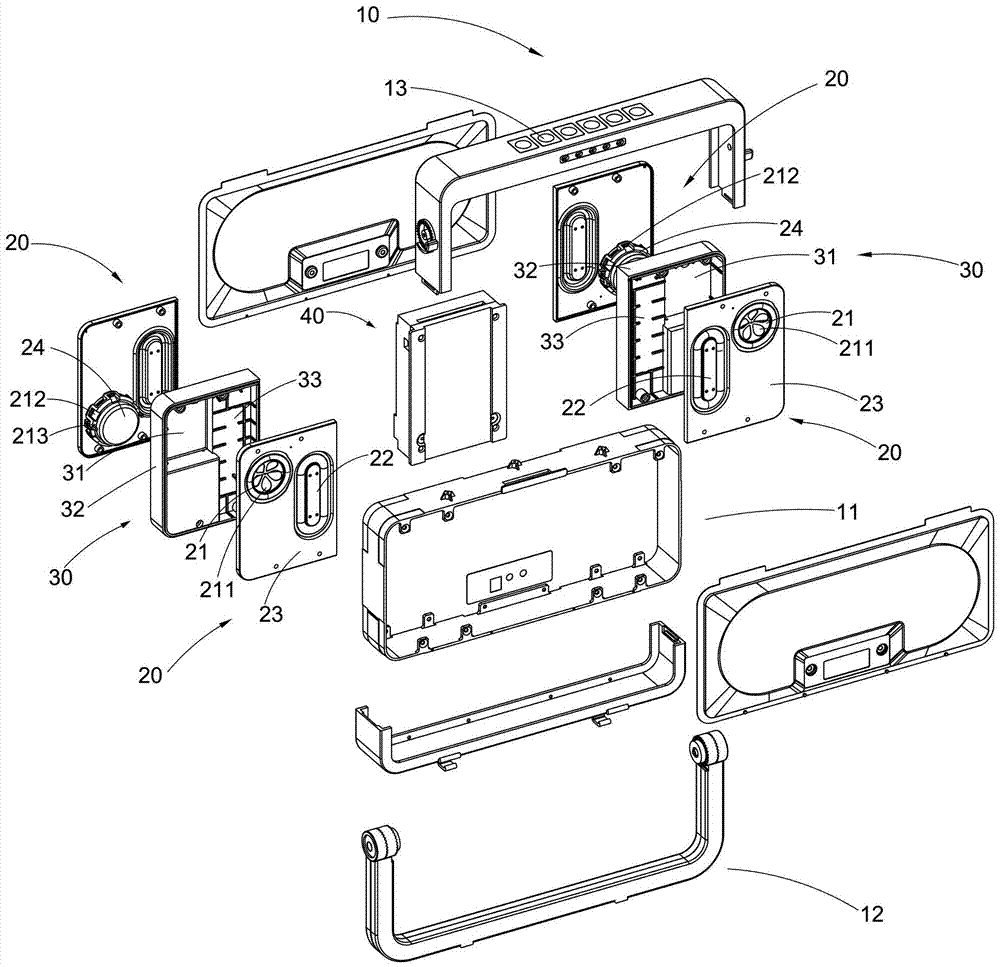 Portable sound effect device and manufacturing method thereof