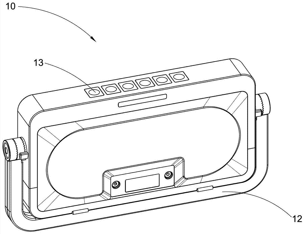 Portable sound effect device and manufacturing method thereof