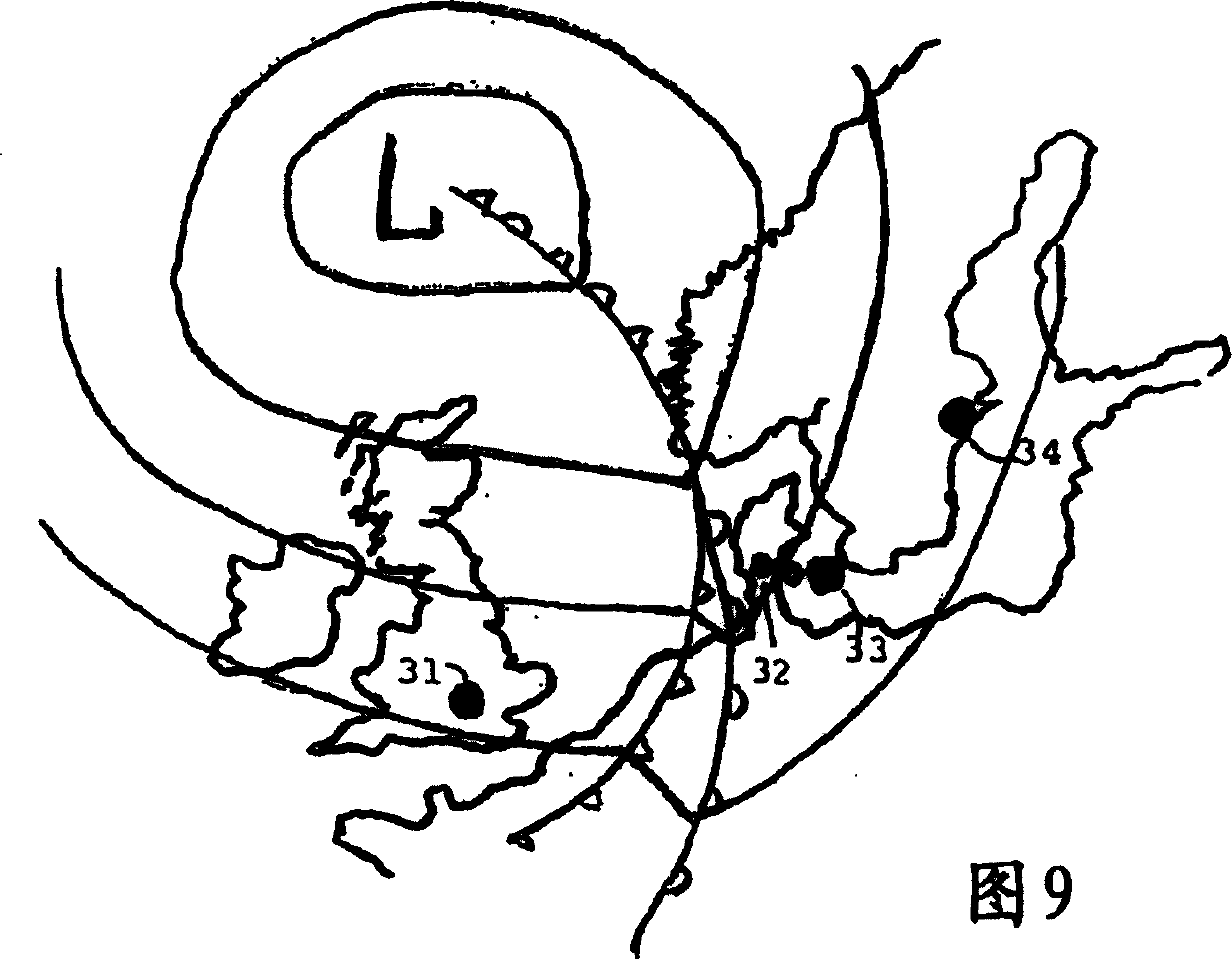 Method of determining the risk of ice deposition due to precipitation and apparatus for exercising the method