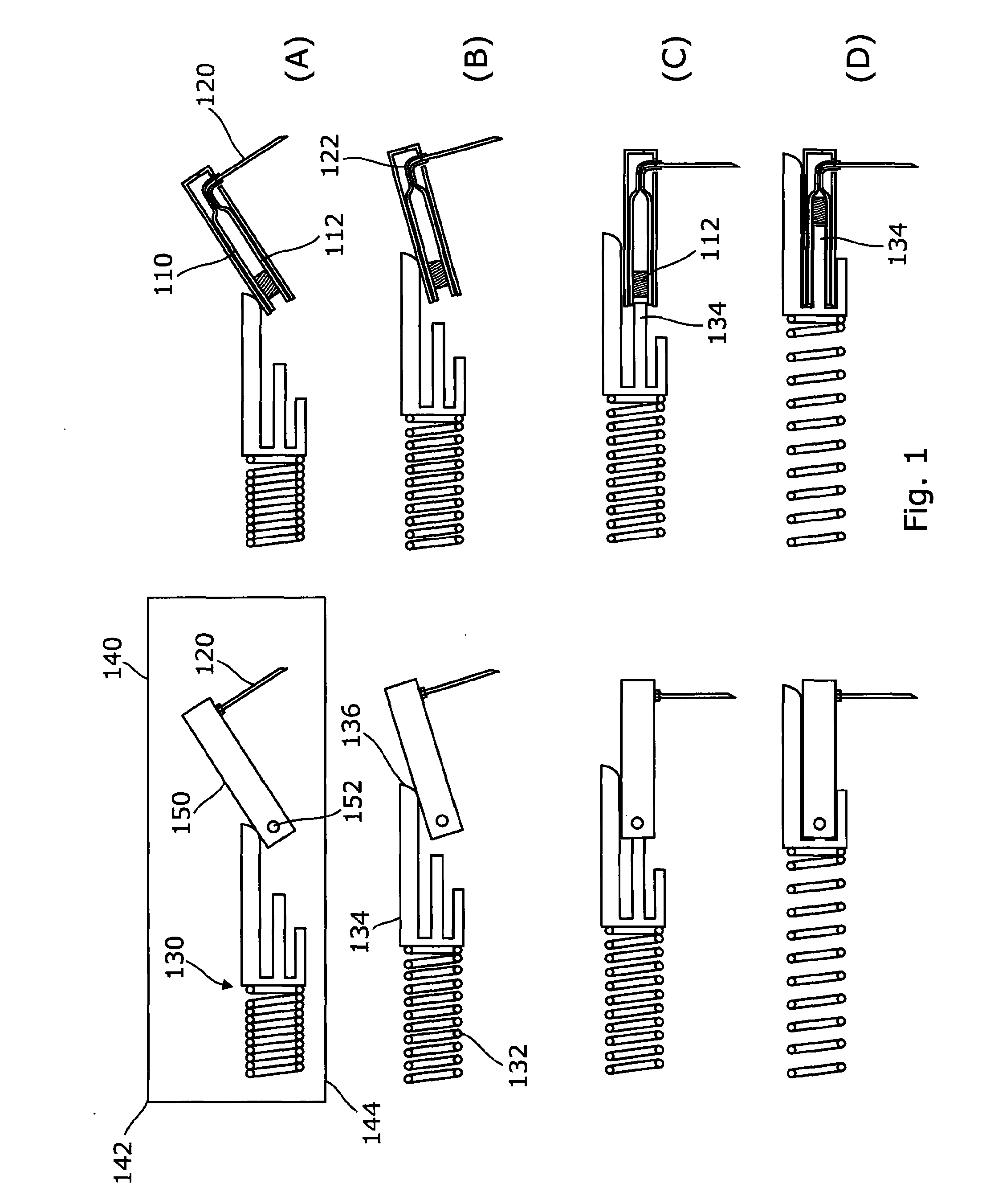 Spring driven injector apparatus with needle insertion