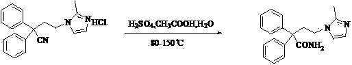 Novel preparation method of imidafenacin intermediate and refined product thereof