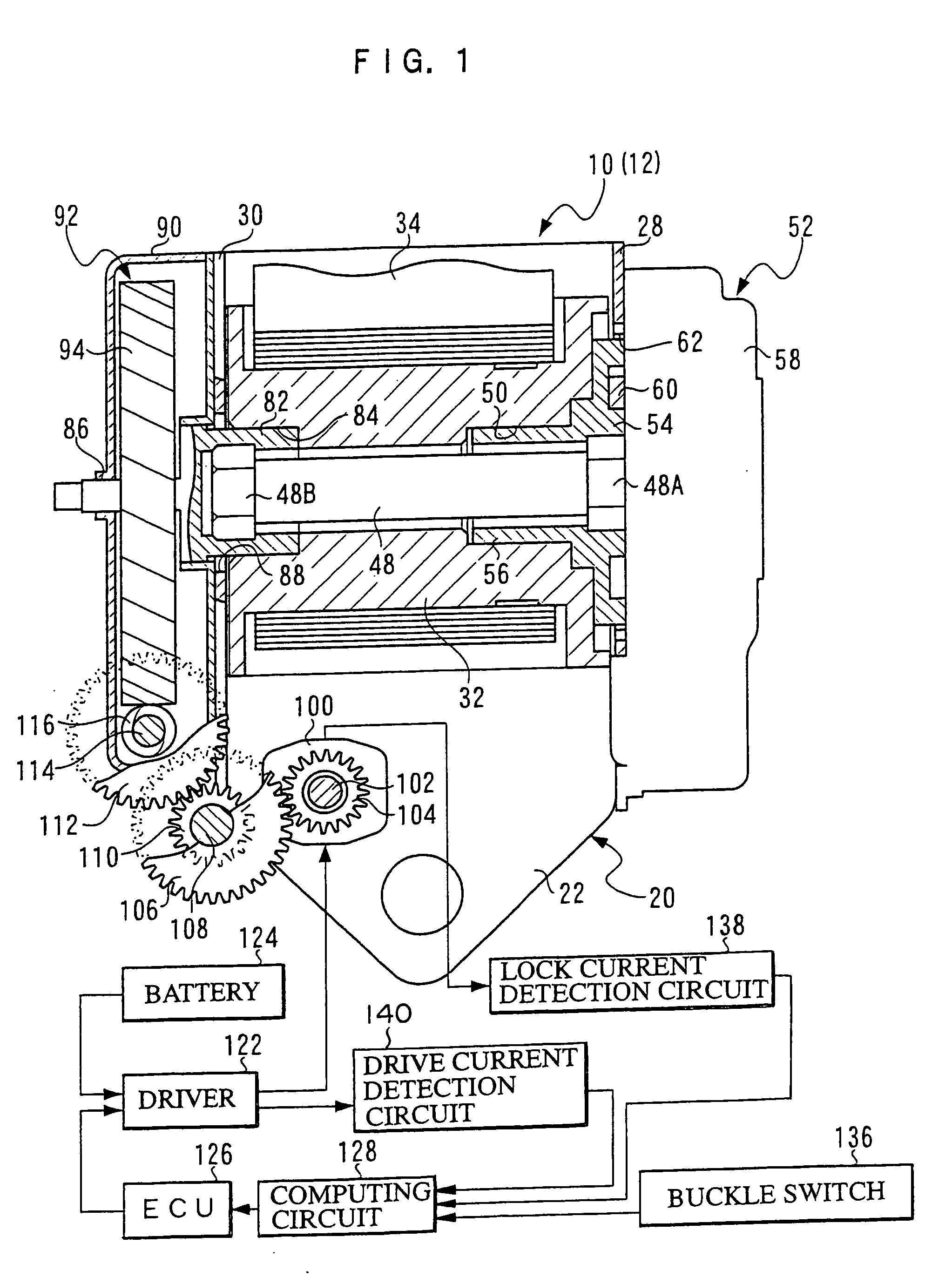 Webbing take-up device