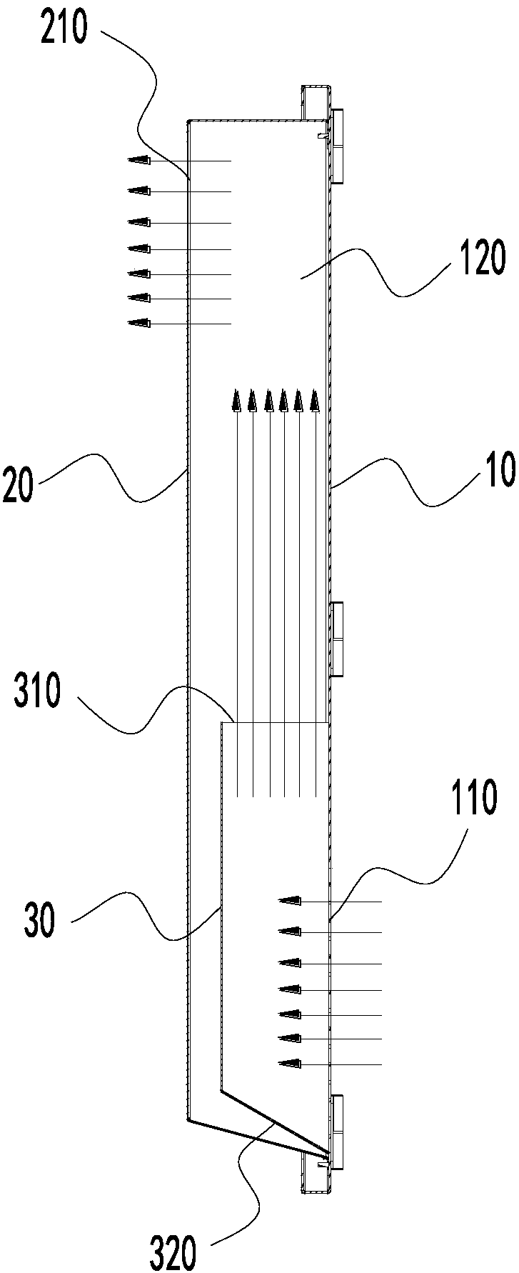 Soundproof air intake for generator sets