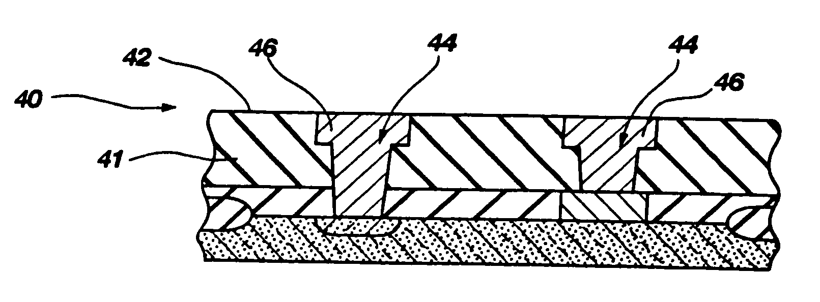 Semiconductor device fabrication methods employing substantially planar buffer material layers to improve the planarity of subsequent planarazation processes