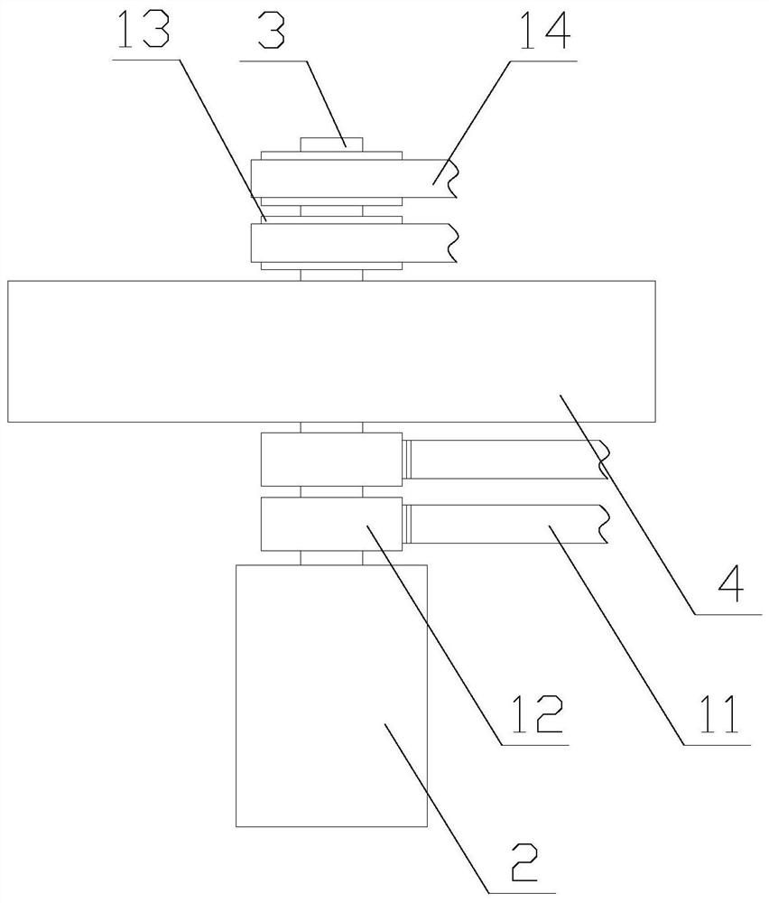 Mold grinding device with angle adjusting function