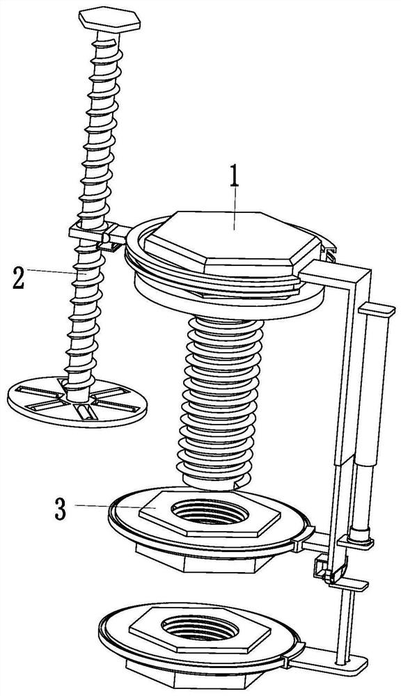 A mechanical fastener that prevents loosening