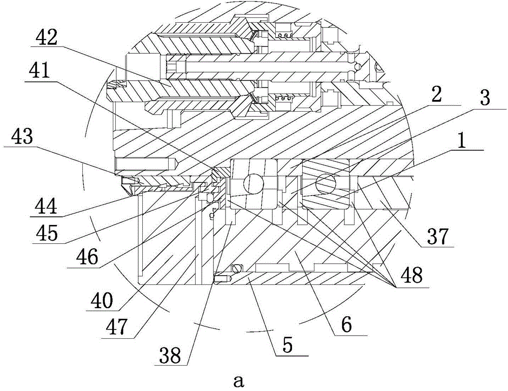 High speed spindle box structure