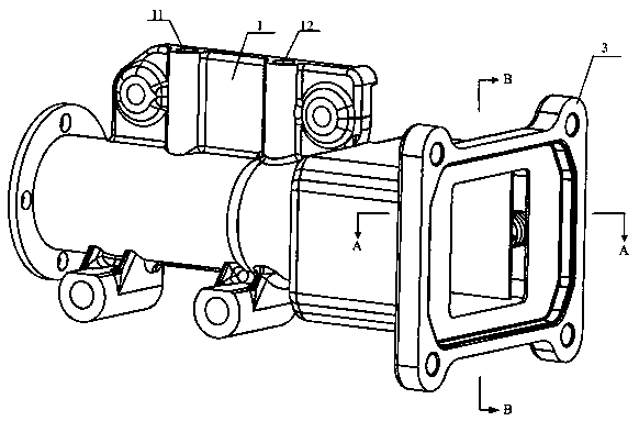 Venturi flow meter