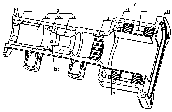 Venturi flow meter