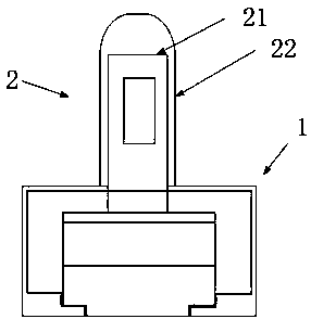 Outdoor compact and portable type quantitative medicine taking device and using method thereof