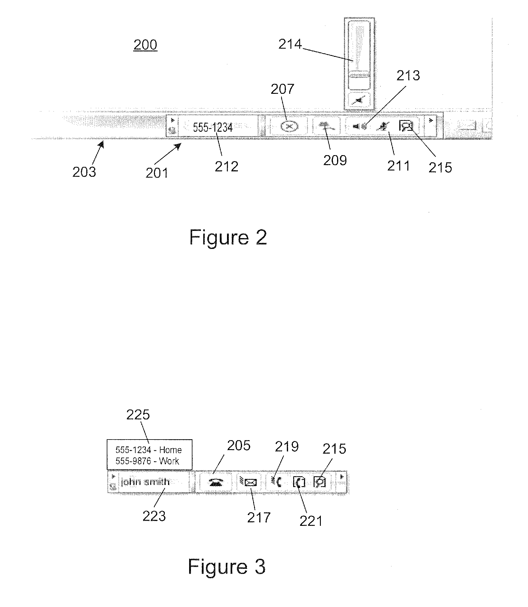 Graphical user interface for telephony device