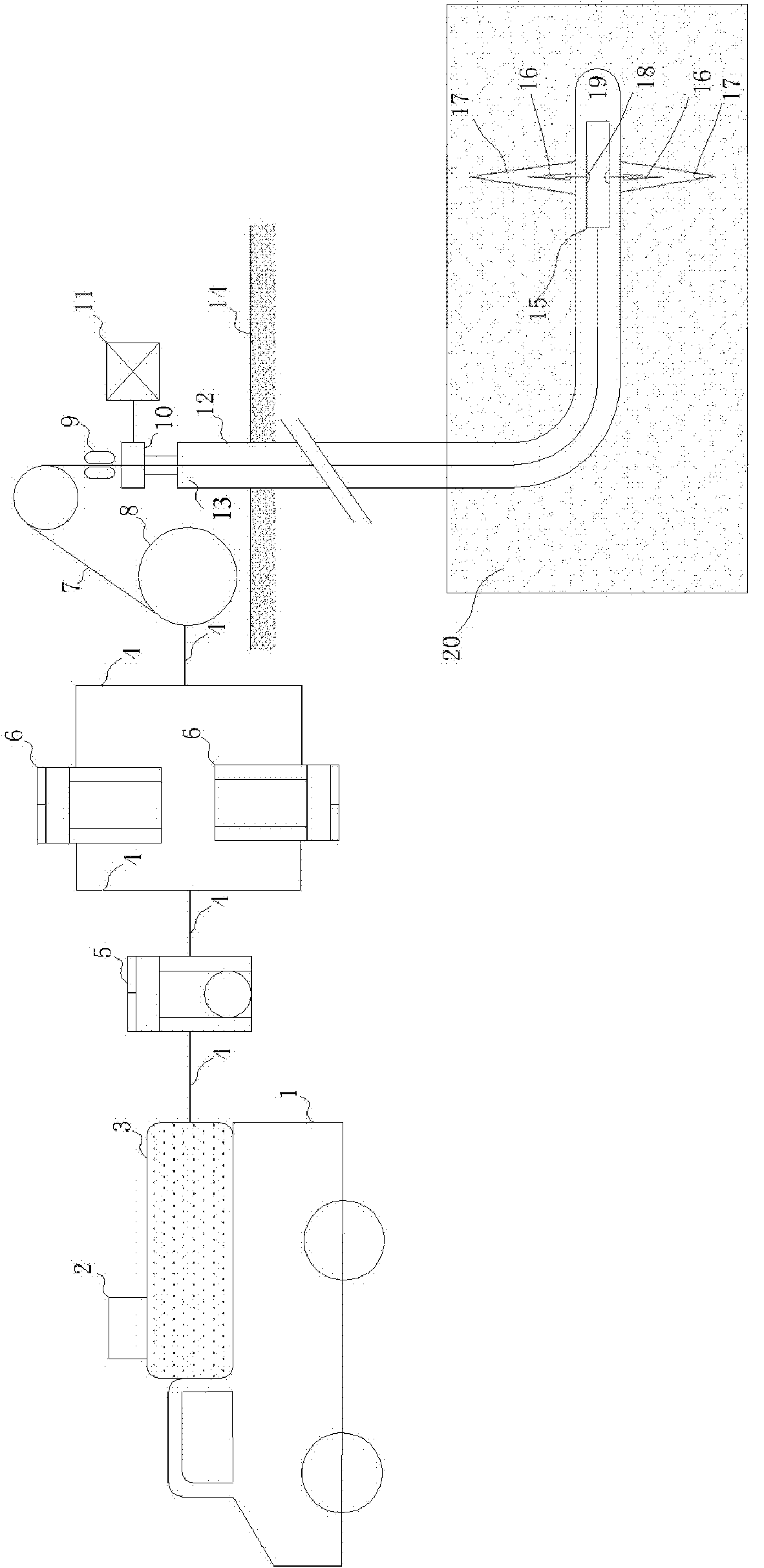 Coiled tubing supercritical CO2 jet fracturing method