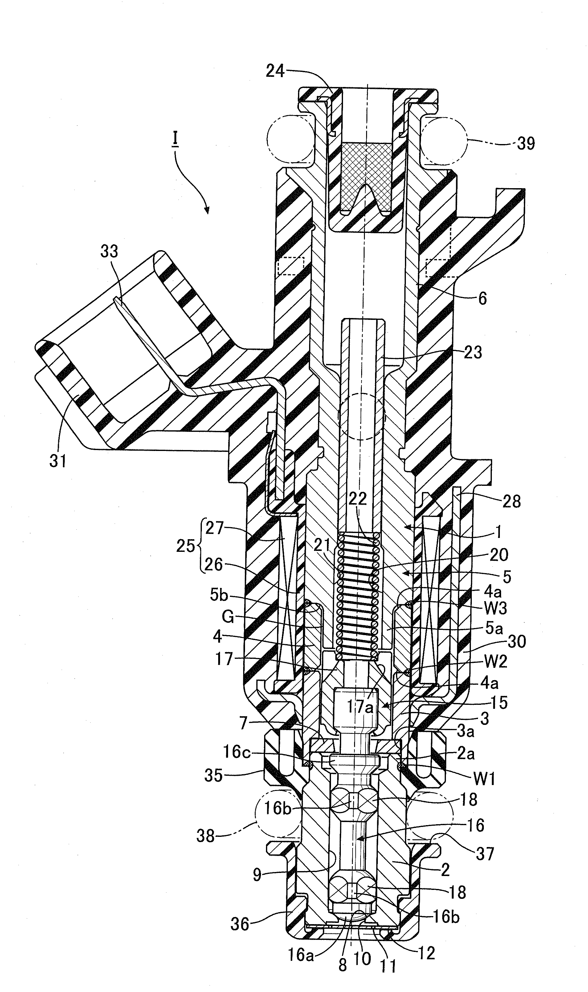 Electromagnetic fuel injection valve