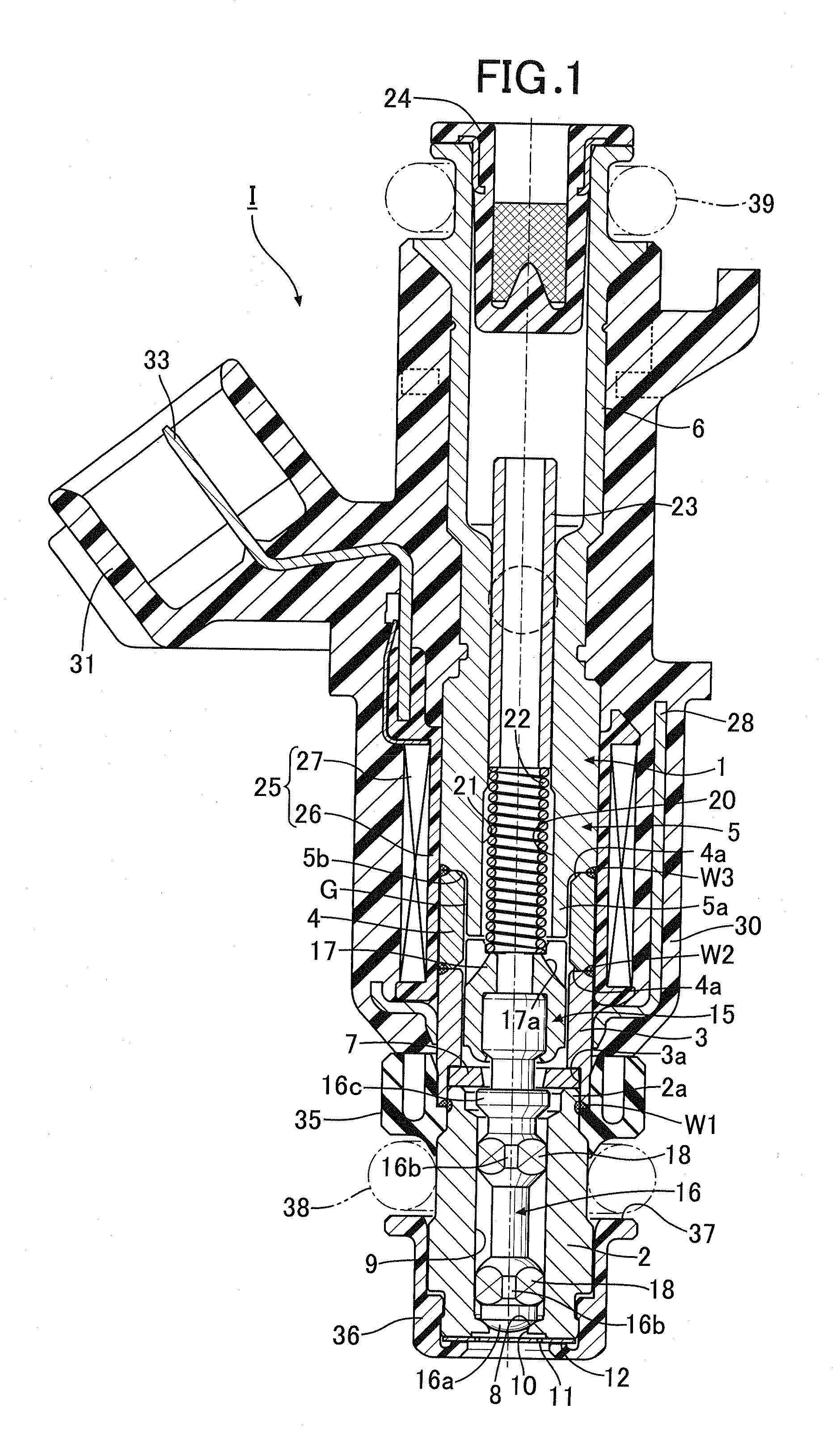 Electromagnetic fuel injection valve