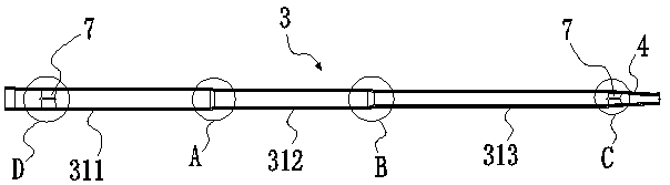 Water spraying device mounted on helicopter and control method