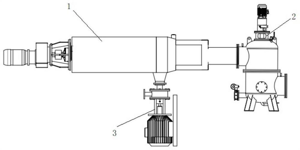 A pressure filtration system and its filtration method