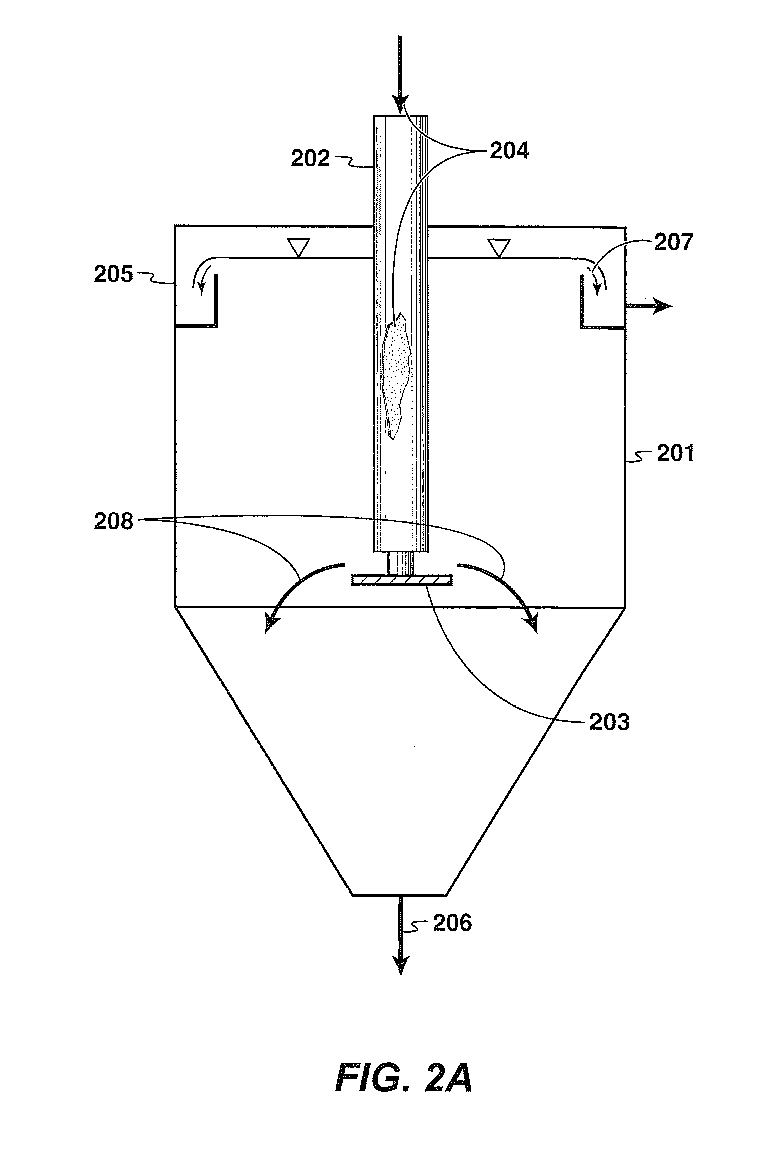 Feed delivery system for a solid-liquid separation vessel