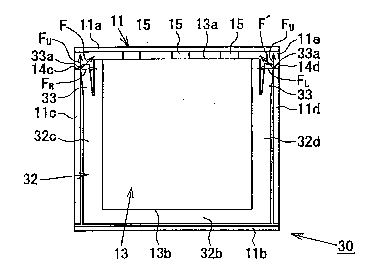 Planar illumination device