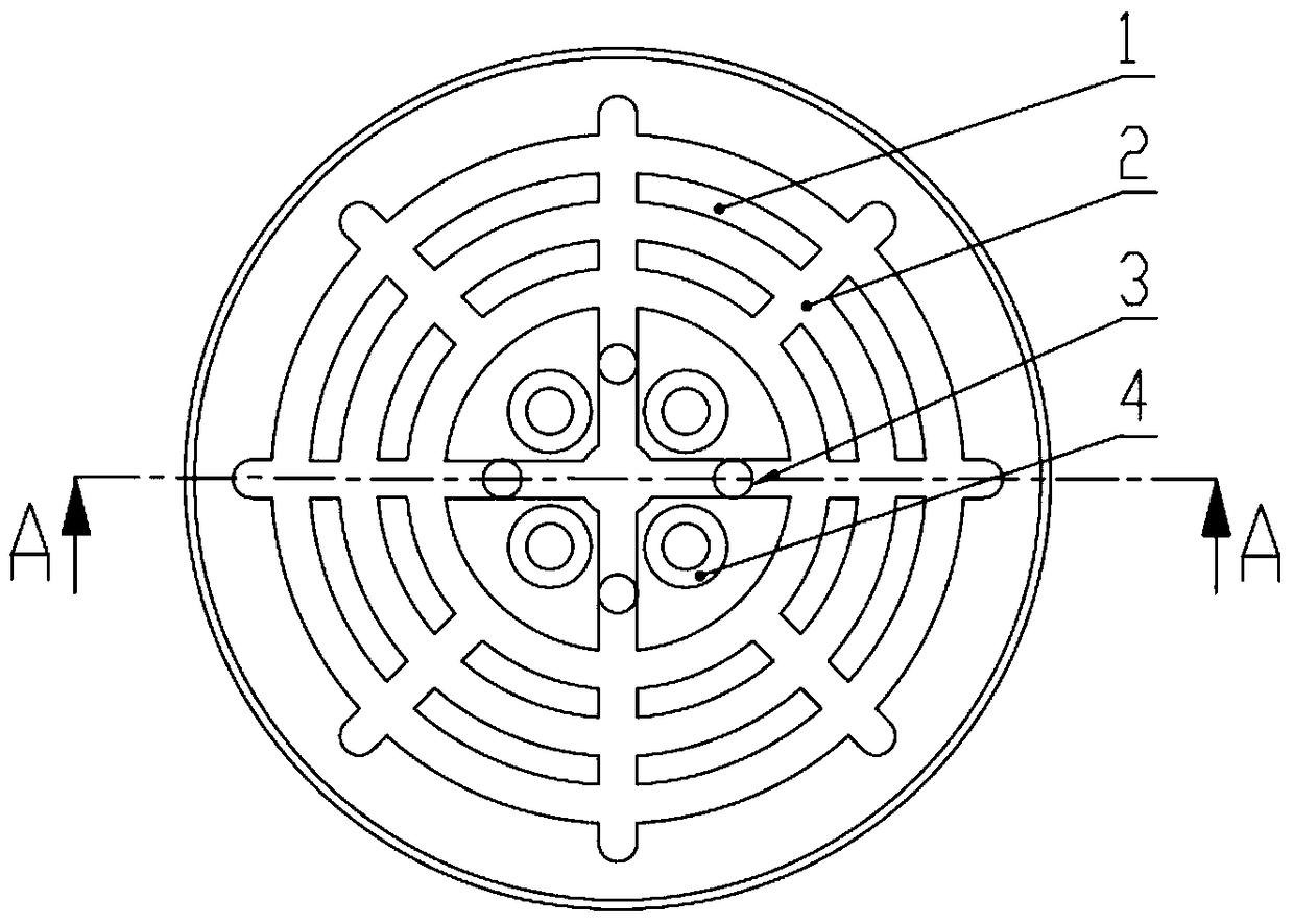 A suction cup for absorbing silicon wafers