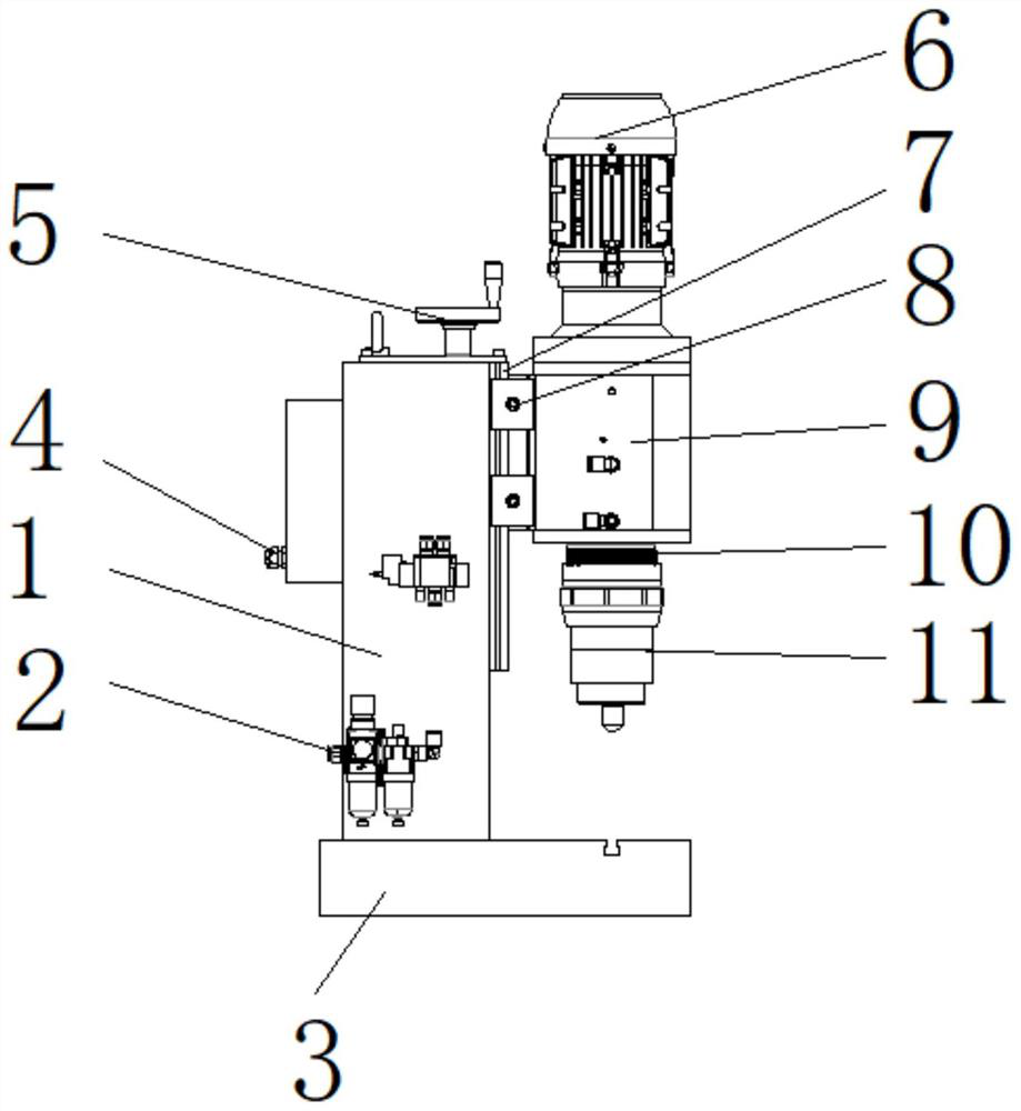 Improved object pressing machine