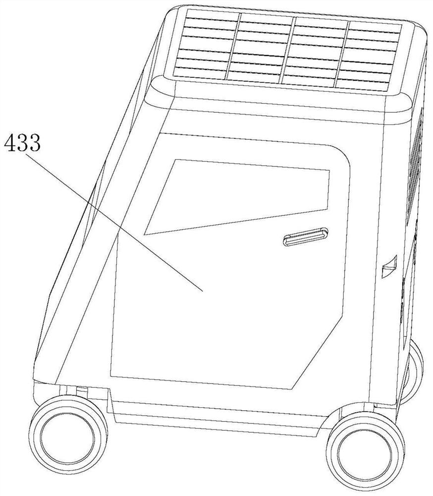 Intelligent child pick-up robot