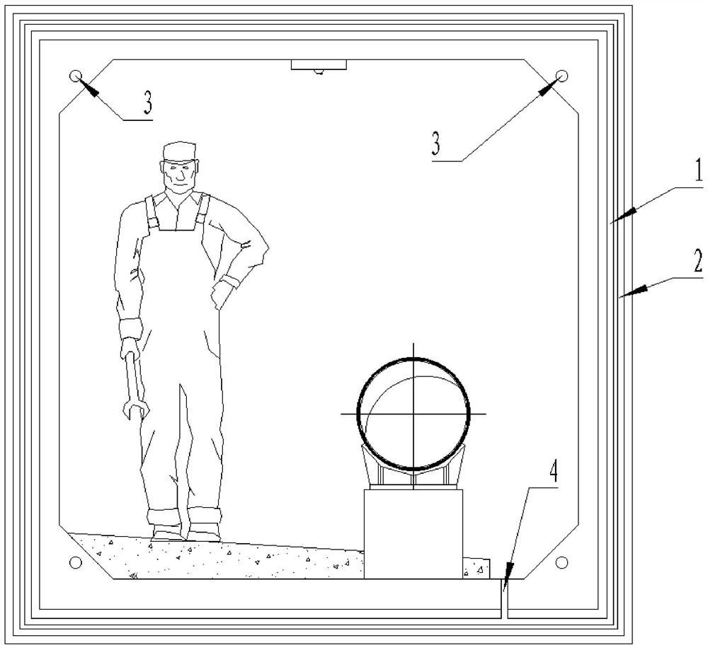 Maintenance method of prefabricated concrete culvert, prefabricated integrated pipe gallery and integrated pipe gallery