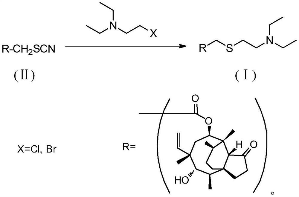 A method for preparing tiamectin