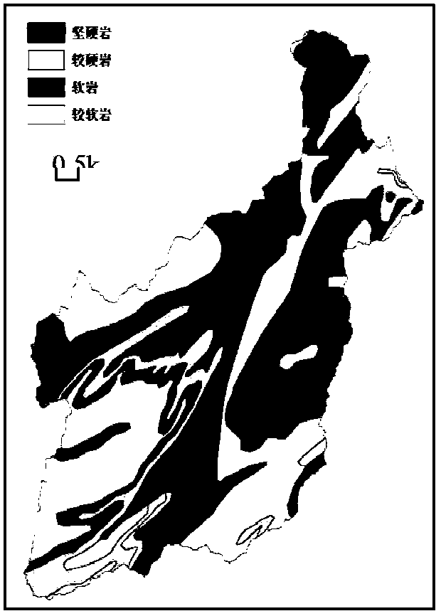 Predication method of happening position of slump disaster after earthquake based on multiple factors