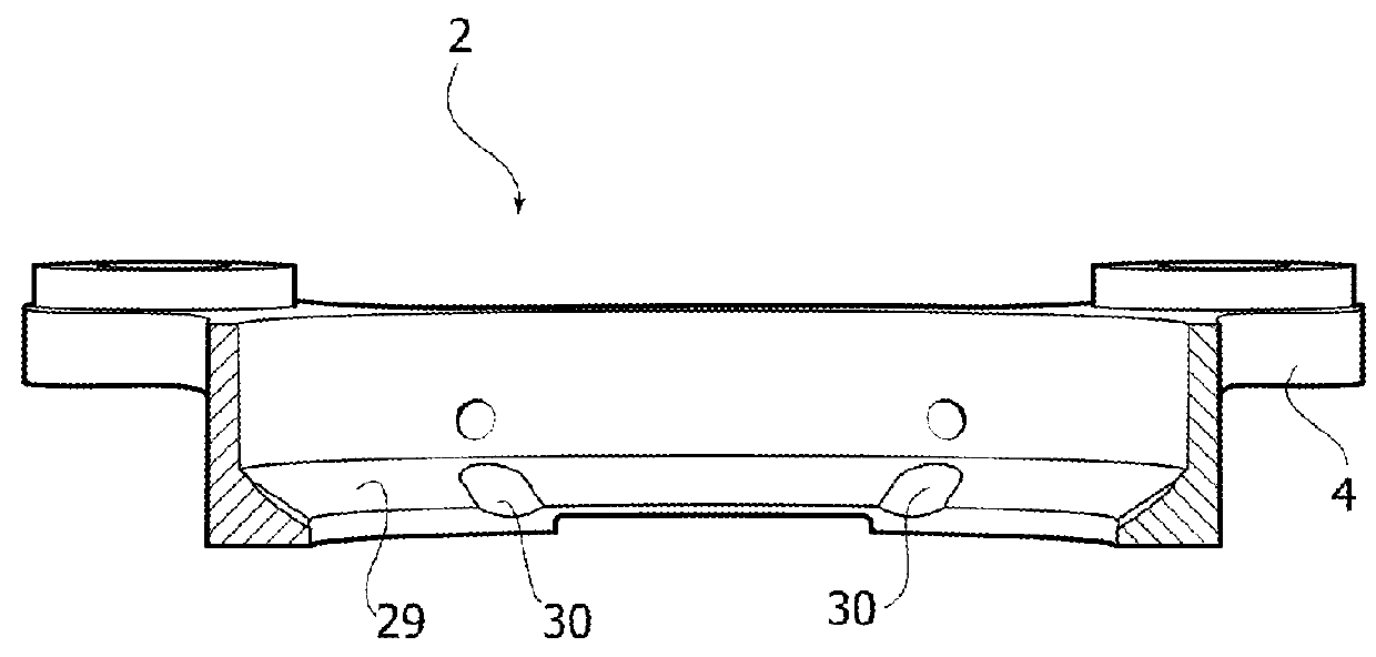 Device for holding and deploying apparatus for use in space