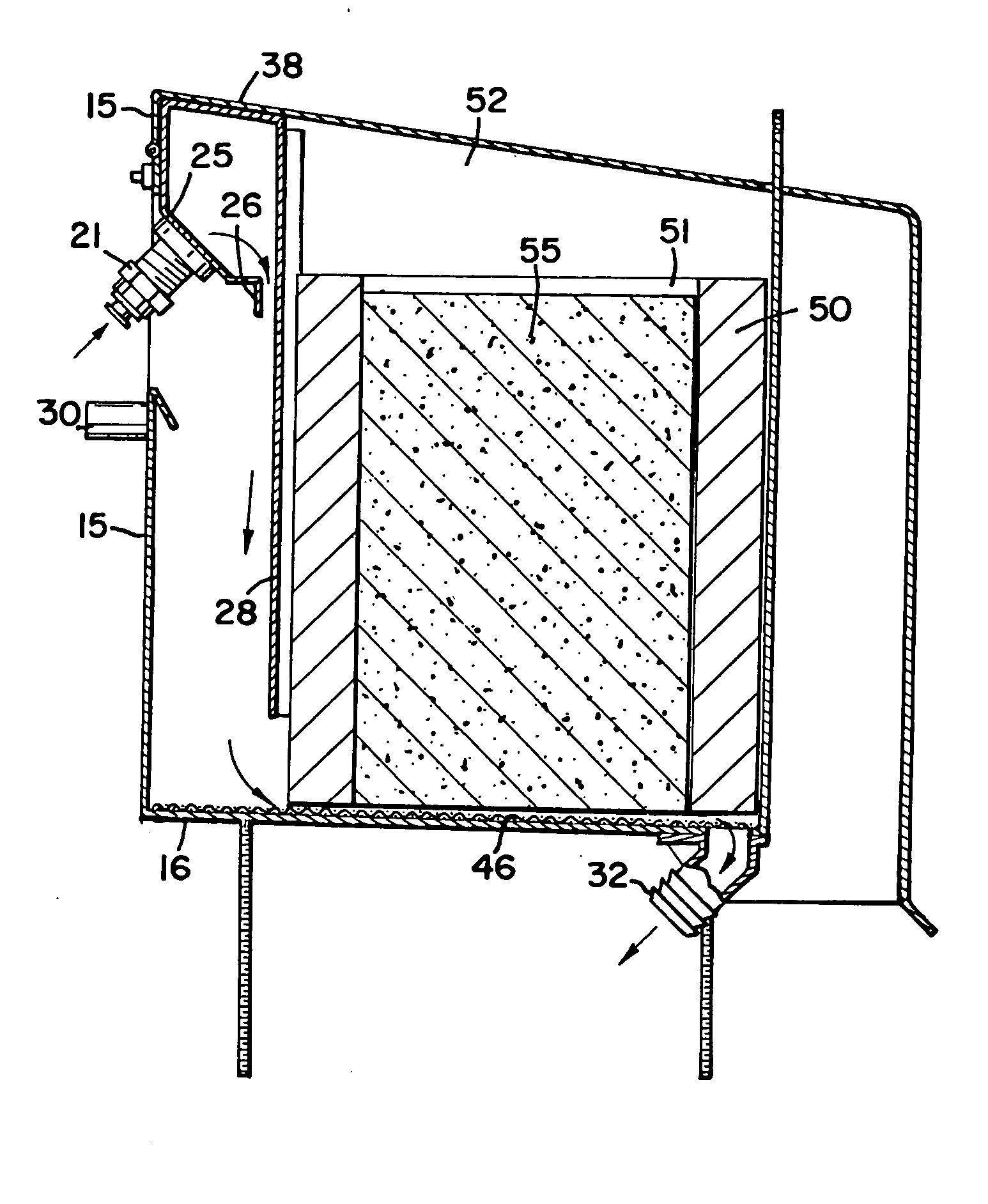 Solid rinse additive dispenser