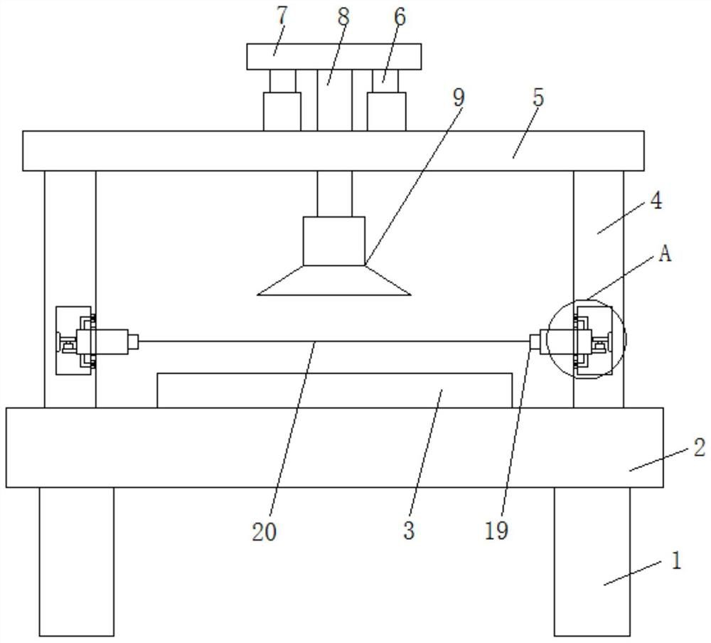 A dismantling device and dismantling method for a touch screen and a liquid crystal display