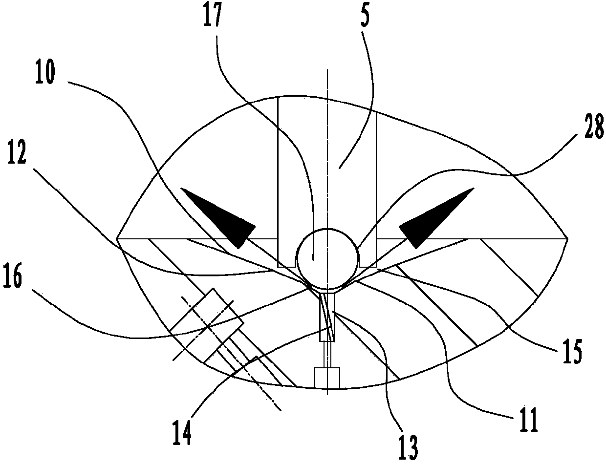 Injector control valve of electric control internal combustion engine