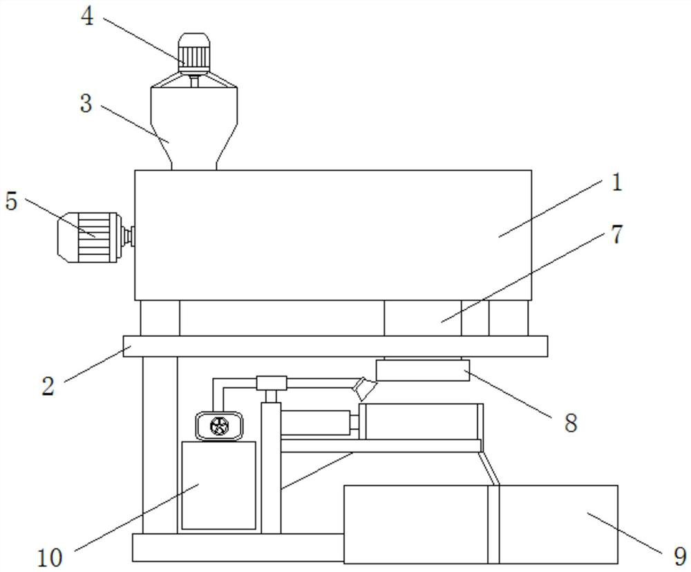 Granulator for processing biodegradable environment-friendly plastic bags