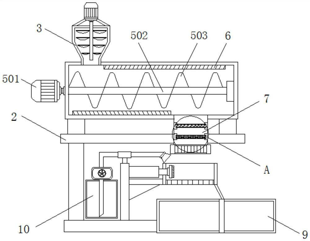 Granulator for processing biodegradable environment-friendly plastic bags