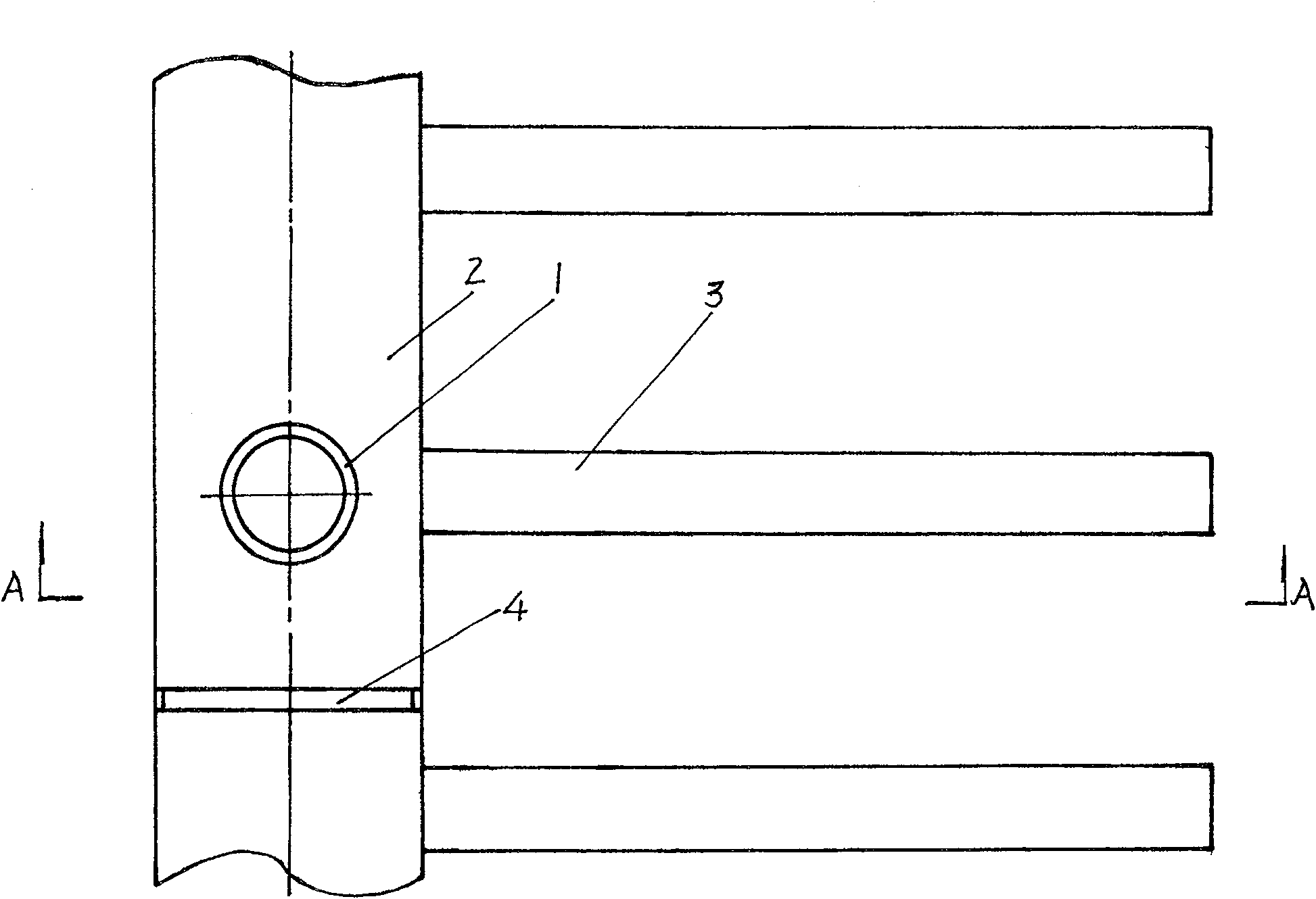 Method for controlling salt and alkali in basin tidal flat