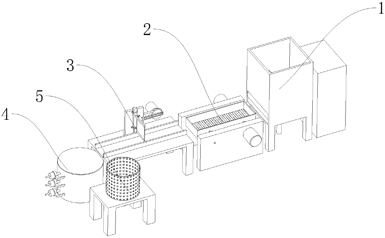 Processing device of sauced and pickled fruits and vegetables