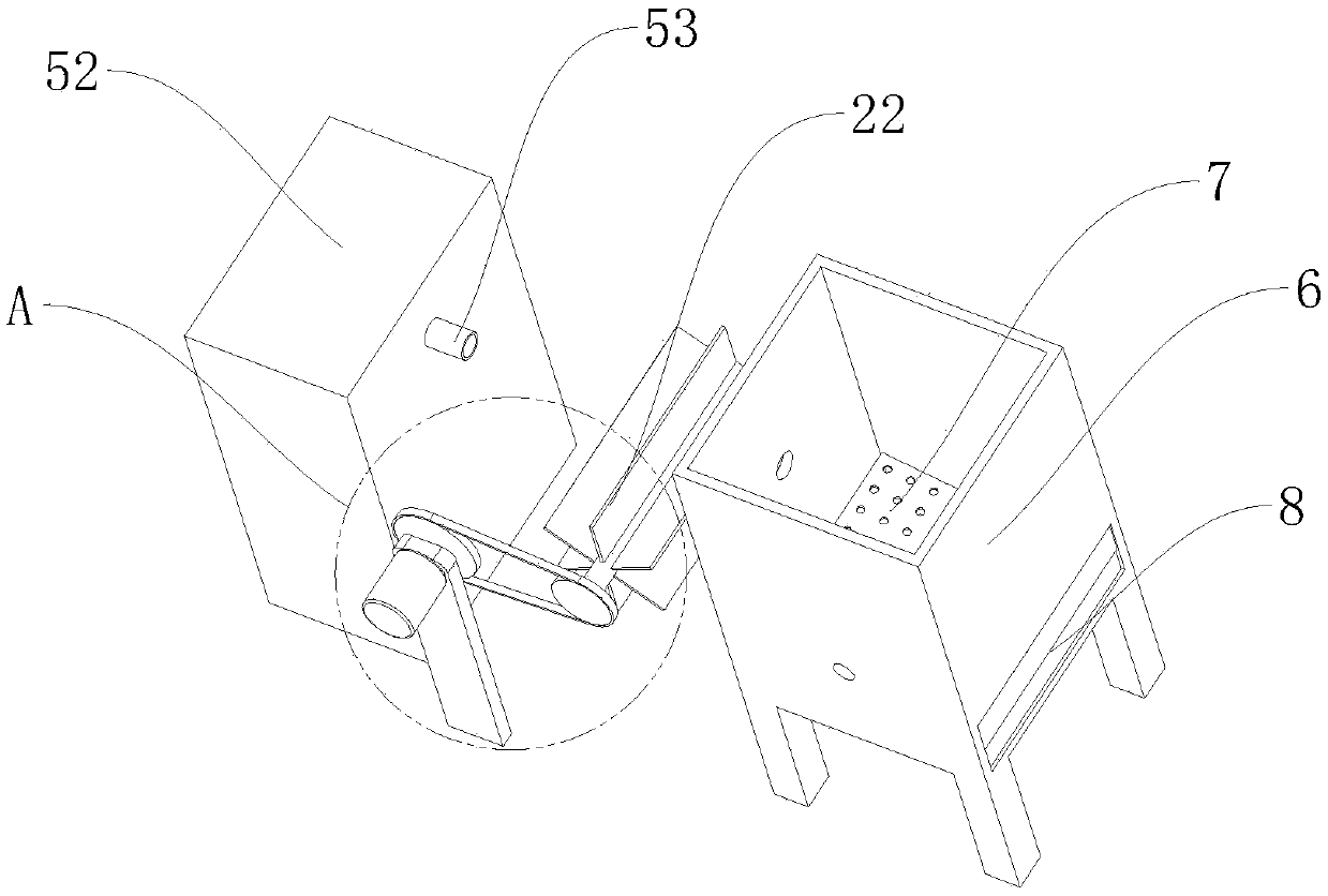 Processing device of sauced and pickled fruits and vegetables