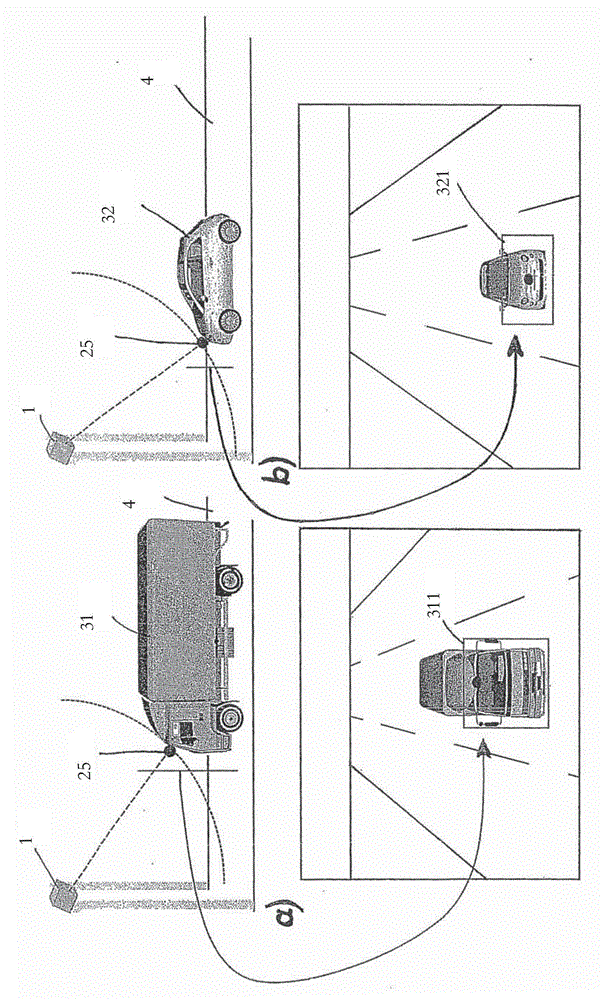 Traffic monitoring system for speed measurement and assignment of moving vehicles in a multi-target recording module