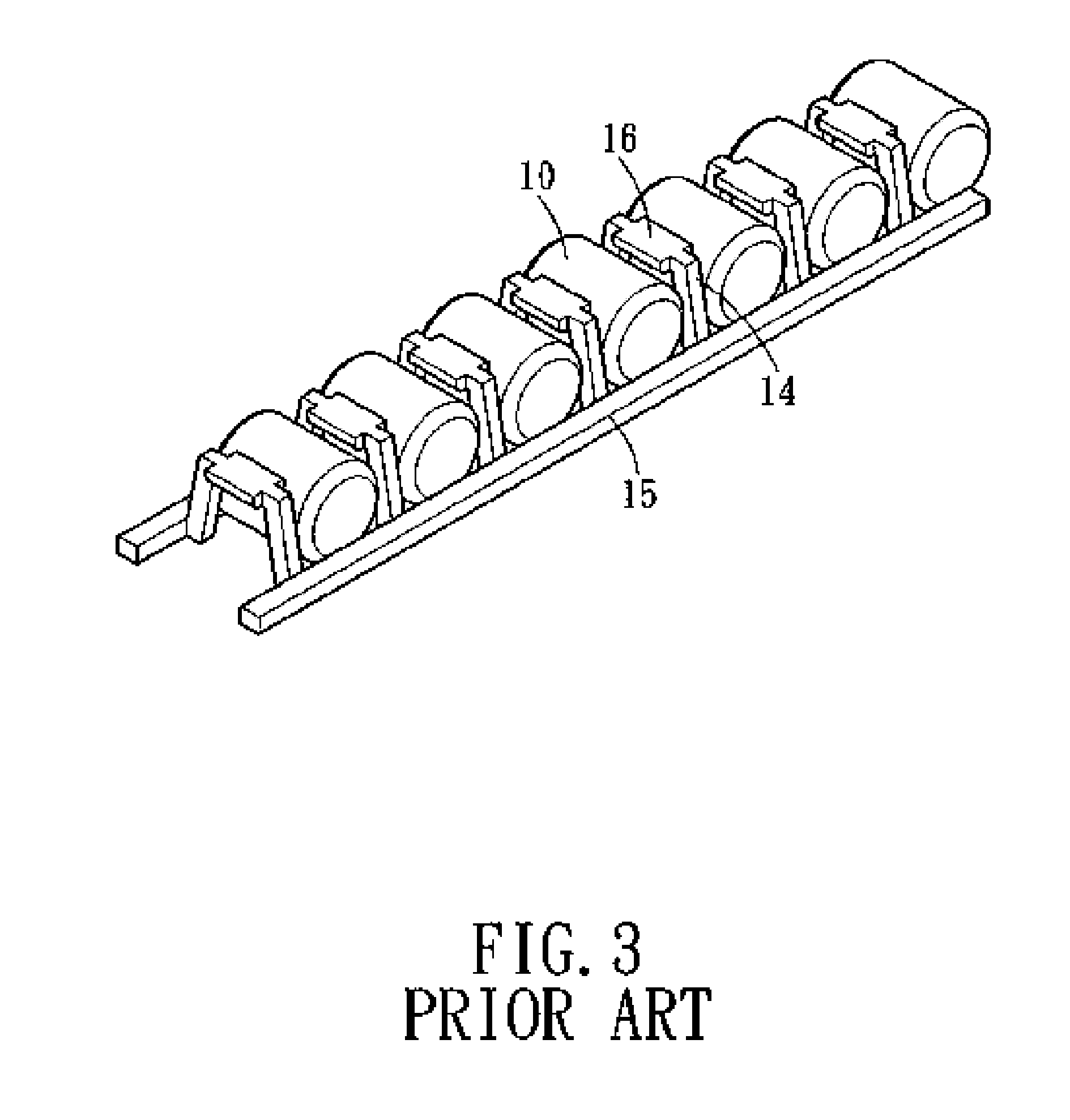 Roller Connecting and Retaining Device