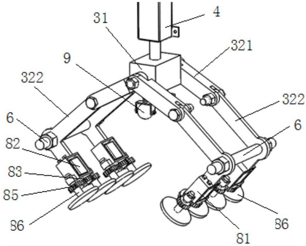 A positioning and clamping device for lng gas cylinder production line