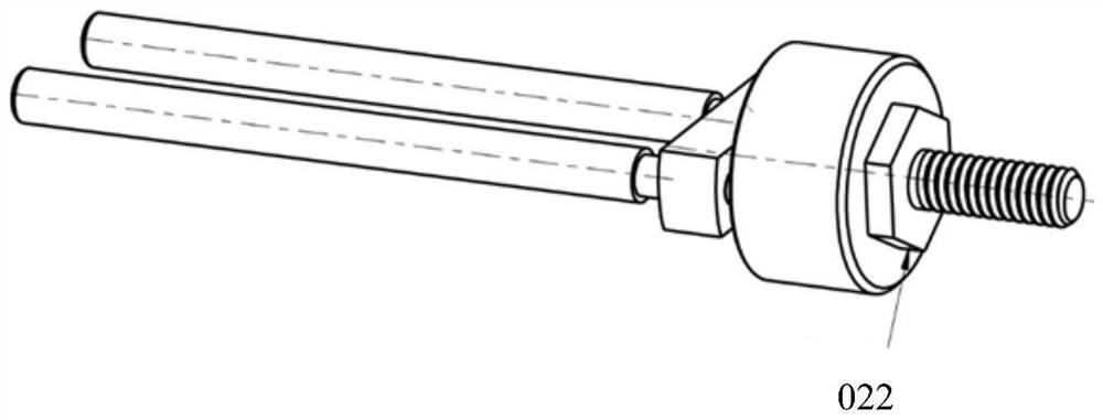 Rotor assembly of linear displacement sensor and linear displacement sensor