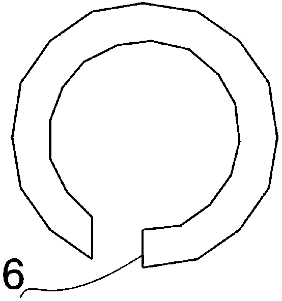 Commutator pressing assembling device of skewed slot iron core rotor and pressing assembling method thereof