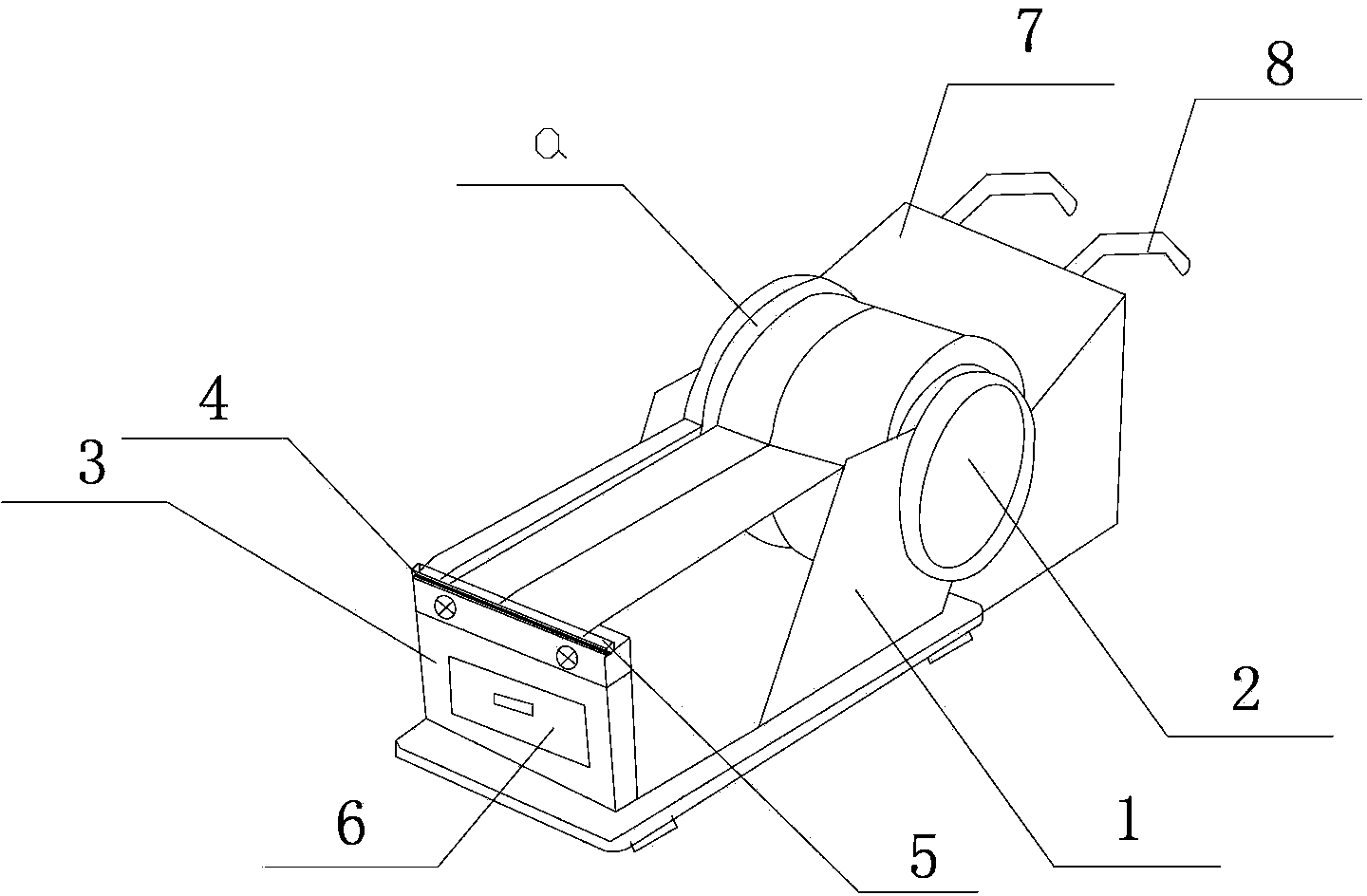 Novel adhesive tape cutter