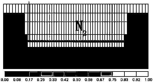 Numerical simulation method considering nitrogen injection