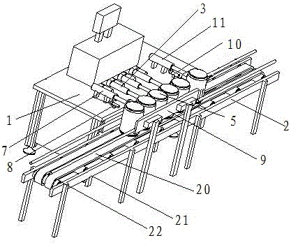 Beverage can tightness detecting device and detection method thereof